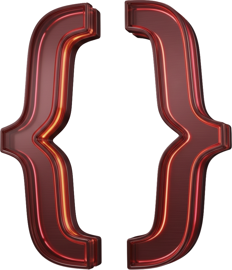3D Curly Braces